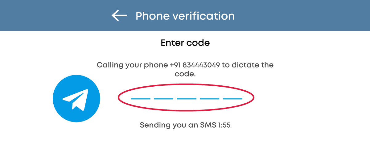 Phone verfication telegram